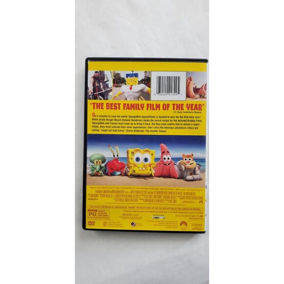The SpongeBob Movie: Sponge Out Of Water DVD 2015 - Picture 2 of 6